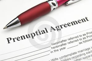 A Prenuptial Agreement- Copy Of Agreement In A Document - Family Solicitors 