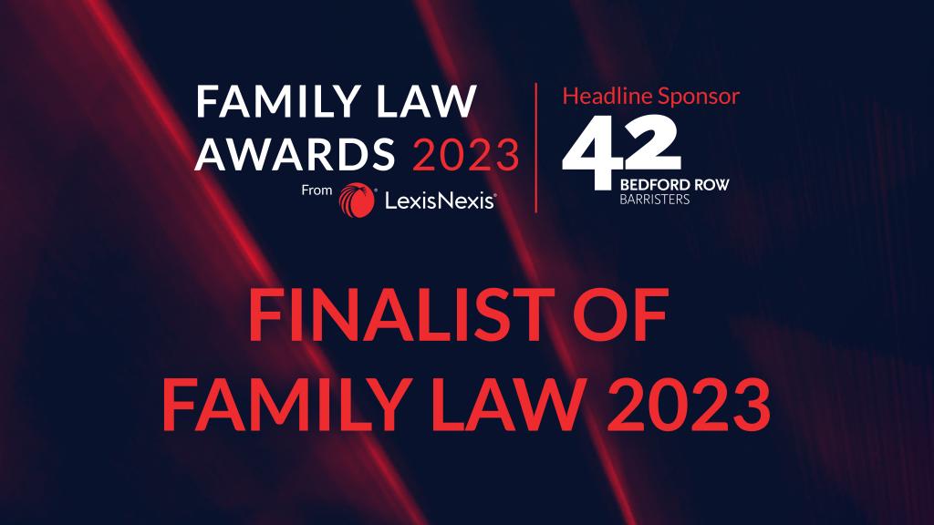 Hard working teams are finalists in family law awards