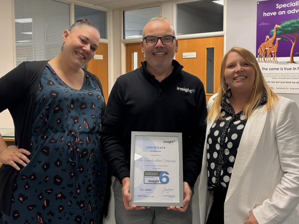 The Family Law Company achieves CX Excellence Mark